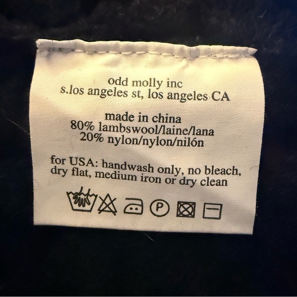 Odd Molly Black Knitwork Granny Circle Skirt - Picture 10 of 10